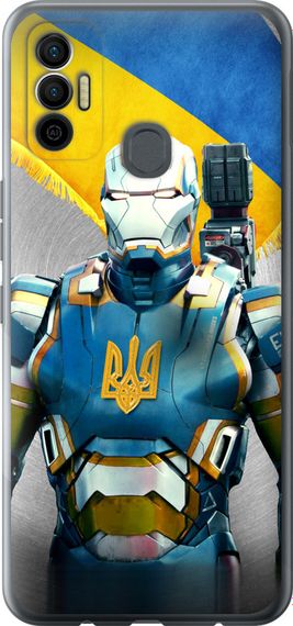 Чехол на Tecno Spark 7 KF6n Украинский киборг "980u-2421-17620"