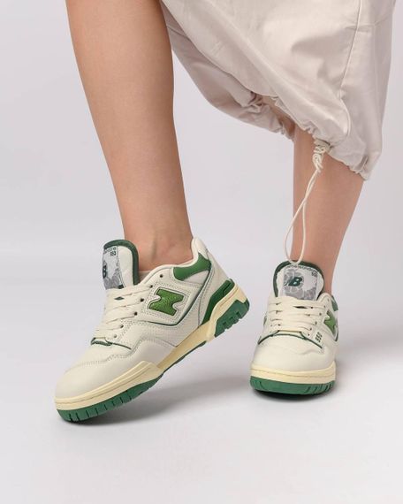 Женские кроссовки N-ew  550 Green White Summer | Зображення 2
