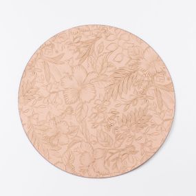 Серветка сервірувальна на стіл кругла Ø38 (см) Бежева HP-35-8BE