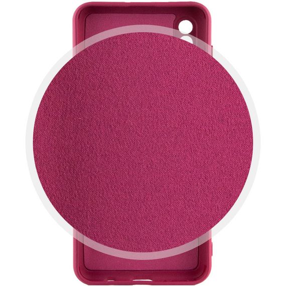 Чохол накладка Silicone Cover Lakshmi Full Camera (A) для Samsung Galaxy A50 (A505F) / A50s / A30s, Бордовий / Marsala | Зображення 2