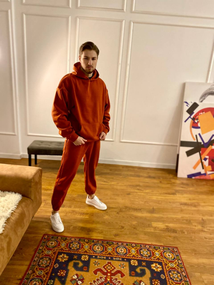 Костюм Оверсайз Зима акція цегла S XL