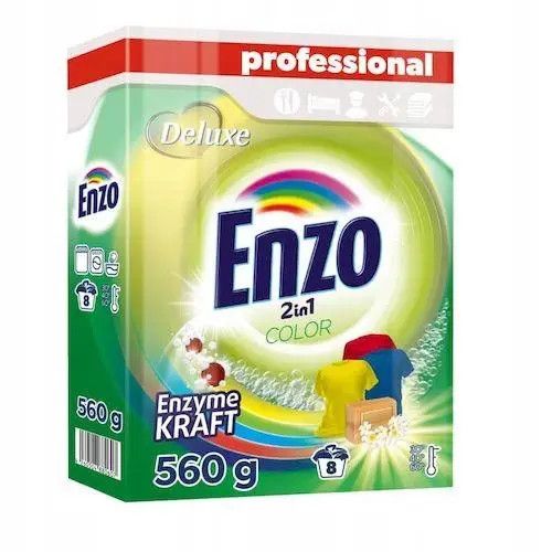 Порошок для прання кольорових речей Deluxe Enzo 4260504880607 560 г