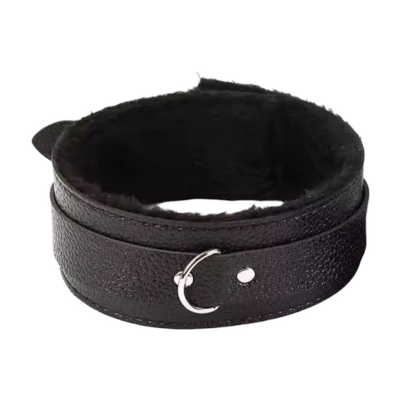 БДСМ нашийник «Soft hugs», колір чорний Sex Aura | Зображення 1