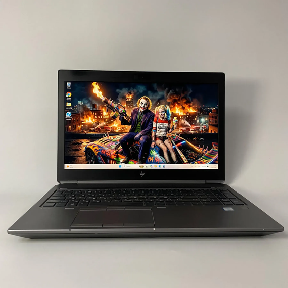 Ноутбук Б-класс HP zBook 15 G6 / 15.6" (1920x1080) IPS / Intel Core i7-9850H (6 (12) ядер по 2.6 - 4.6 GHz) / 16 GB DDR4 / 240 GB SSD / nVidia Quadro T1000, 4 GB GDDR5, 128-bit / TouchID / WebCam б/у+Подарок Беспроводная мышь USB | Зображення 1