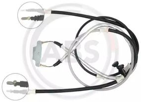 Трос ручного гальма задній Vectra/Signum 02- (1805/1633x2) (диск.тормоз), ABS (K17195)