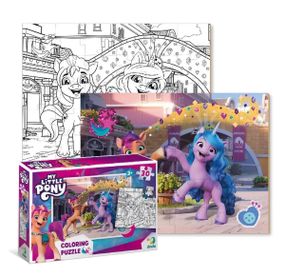 Пазлы с раскраской DoDo Toys Пони 200134 30 деталей