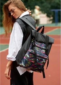 Жіночий рюкзак Sambag ROLLTOP ABSTRACT 41 x 30 x 16 см (24238710)