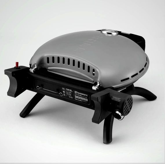 Портативний переносний газовий гриль O-GRILL 600T, срібло Код: 009061 | Зображення 4