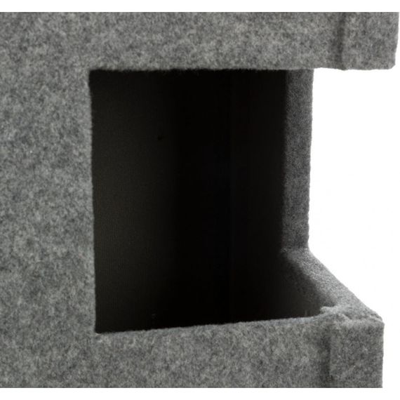 Дряпка-будиночок Trixie Gabriel для котів сизаль сіра 38х38х78 см | Зображення 5