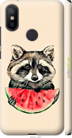 Чохол на Xiaomi Mi A2 Єнотик з кавуном "4605m-1481-2448"