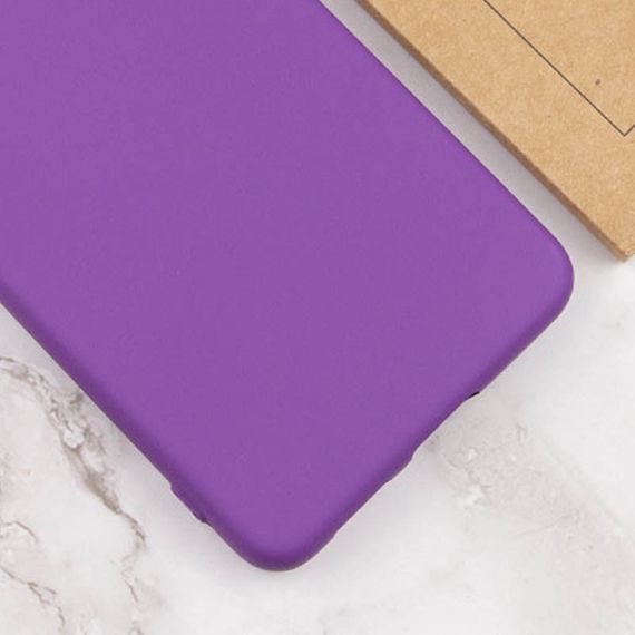 Чехол Silicone Cover Lakshmi Full Camera (A) для Tecno Spark Go 2022 (KG5m) Фиолетовый / Purple | Зображення 2