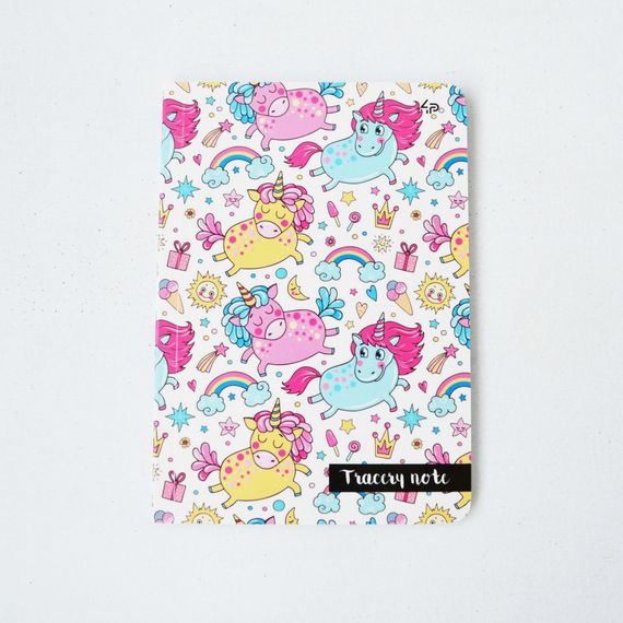 Блокнот 4Profi  "Tracery note" unicorns 40 листов  формат А6 903825