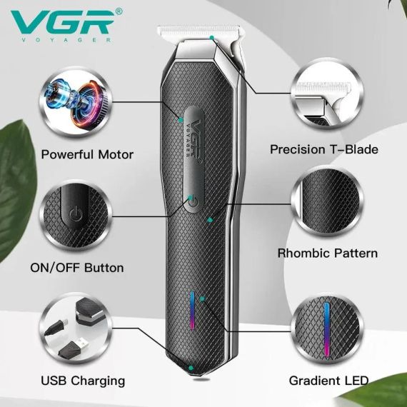 Машинка для стрижки волосся VGR V-930 | Зображення 1
