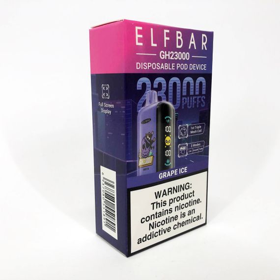 ELF BAR GH 23000 смак Виноград (Grape Ice) | Зображення 5