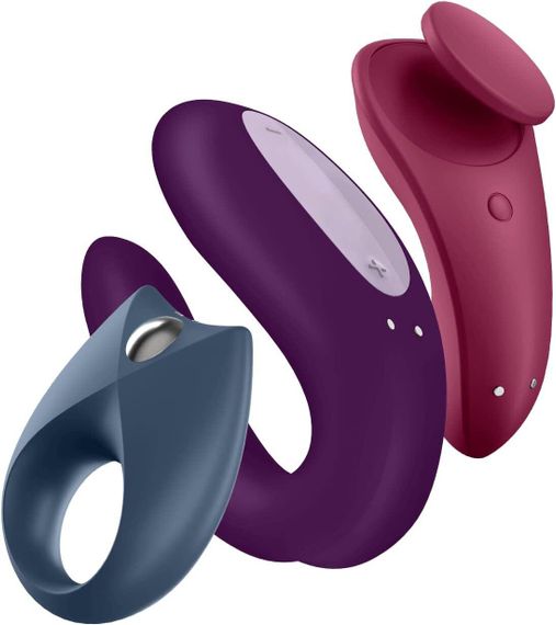 Набор Satisfyer Partner Box 3 (Double Joy, Sexy Secret + Royal One) Sex Aura