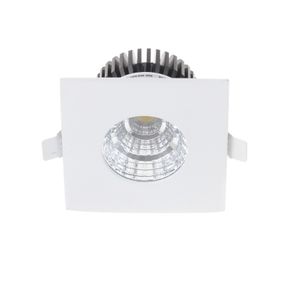 Светильник потолочный LED врезной  LED-166/6W NW WH