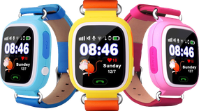 Смарт-годинник дитячий UWatch Q90 GPS контроль дзвінки повідомлення SOS Wi-Fi