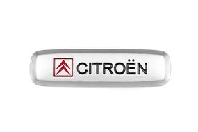 Алюминиевый шильдик для ковриков (1 шт) для Citroen
