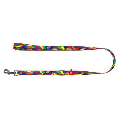 Поводок для собак WAUDOG Nylon "Витраж" регулируемый L Ш 25 мм Д 152-183 см (5329) | Зображення 1