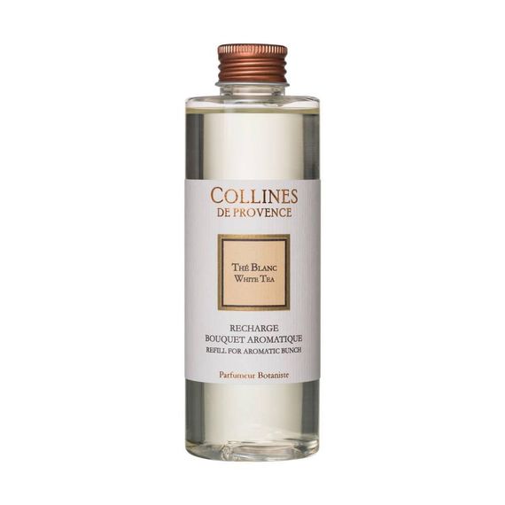 White Tea (Білий чай) наповнювач (рефіл) для аромадифузора від Collines de Provence,  200 мл