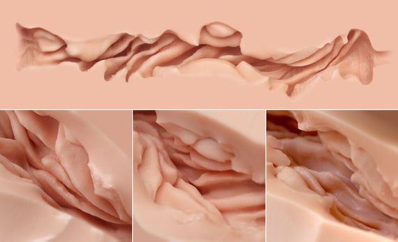 Мастурбатор-торс Naked Factory JESSICA A TYPE, великі груди, дуже реалістичний, наскрізний | Зображення 4