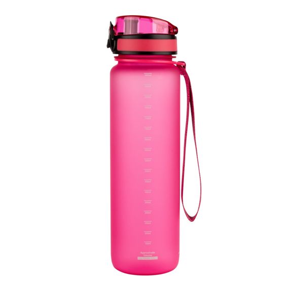 Пляшка для води UZSPACE 3038(Pink) 1000 мл, рожева | Зображення 1