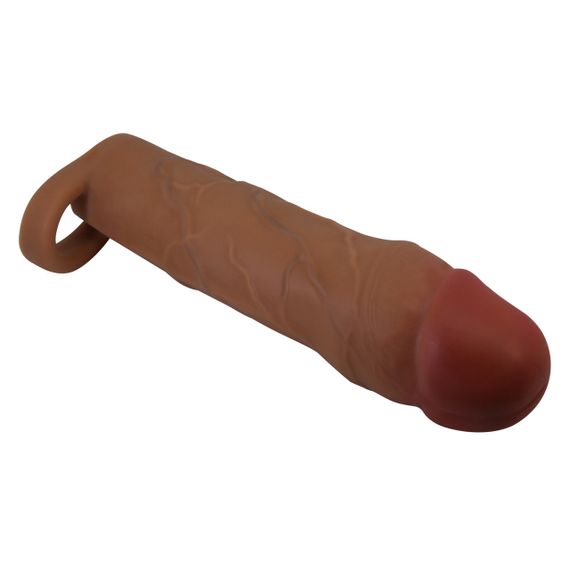 Подовжуюча насадка презерватив Pretty Love - Hani 2" Brown, BI-026255-1 sexstyle | Зображення 5