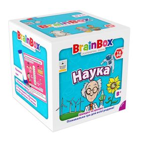 Карточная игра Brainbox "Наука" Yago BZZBRSC01UA 55 карточек 1 игральный кубик