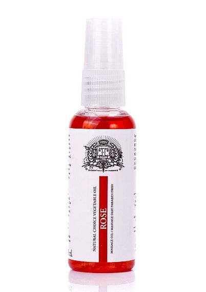 Масажна олія Touche Natural Choice Vegetable Oil Rose, троянда, 50 мл