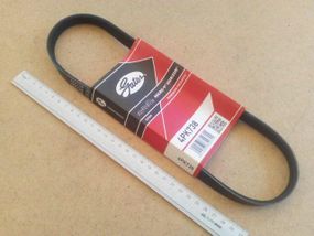 Ремінь кондиціонера Matiz 0.8 без ГУР, GATES (4PK738) (96569402)