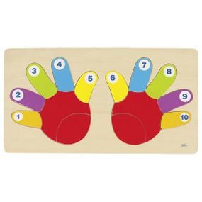 Пазл-вкладыш goki Ручки 57875G (57875G)