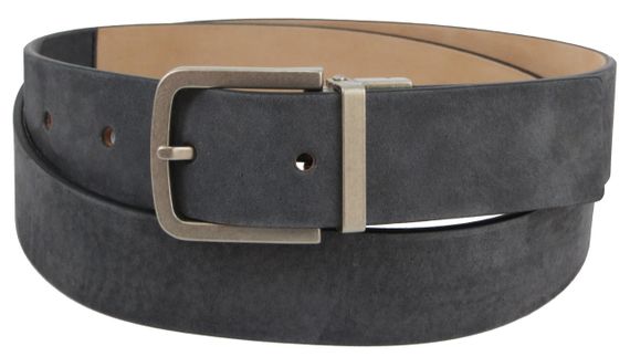 Женский ремень из нубука Tod's, Италия, графит