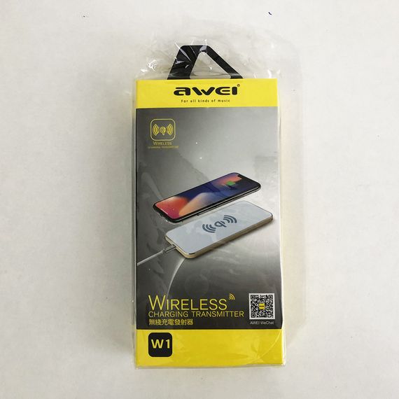 Беспроводное зарядное устройство AWEI W1 Wireless Charger. Цвет: белый | Зображення 5