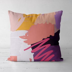 Подушка декоративная Soft Брызги красок 45x45 см (45PST_23M075)