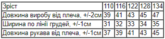 Джемпер для дівчинки Носи своє 110 Бузковий (p-12523-139821) | Зображення 2
