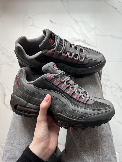 Кросівки  Air Max 95 Dark Triple Grey (топ якість) 0139 | Зображення 8