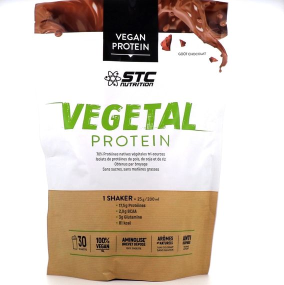 Протеїн STC NUTRITION VEGETAL PROTEIN 750 g /30 servings/ Chocolate