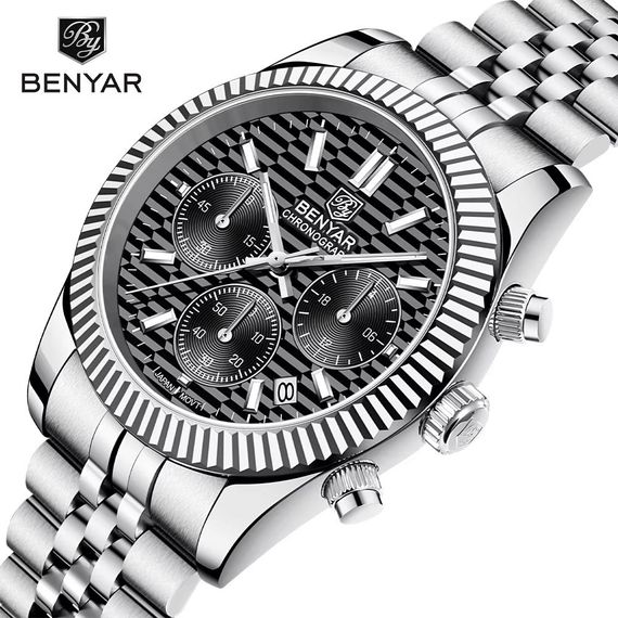 Benyar BY-S001 Silver-Black | Зображення 2