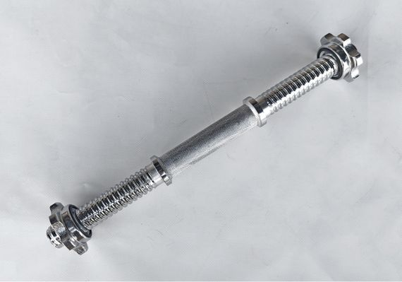 Гантельний гриф EasyFit 40 см Ø 28 мм хромований (EF-8039) | Зображення 1