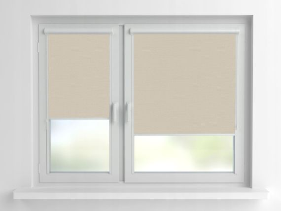 Рулонная штора Rolets Роял 2-800-1500 150x170 см закрытого типа Ваниль | Зображення 1