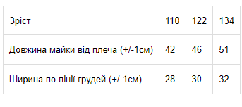 Комплект майки та труси для дівчаток Носи своє 122 Білий (p-7646-65685) | Зображення 1