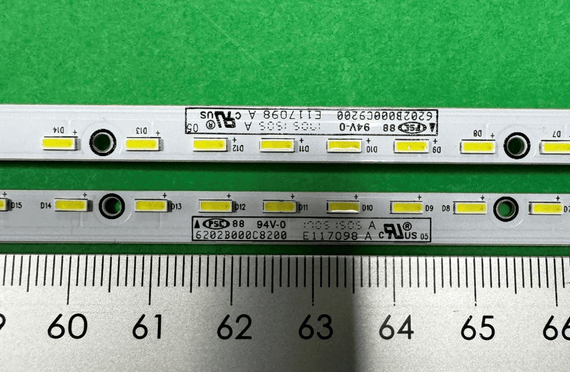 LED підсвітка TV 65" Panasonic: TX-65EX700B, TX-65EX750B, LCD-6553A  V650DJ4-KS5 2шт. | Зображення 2