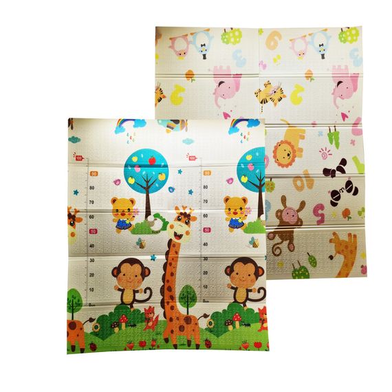 Термоковрик двухсторонний Буквы K6601-3, 120х180 см