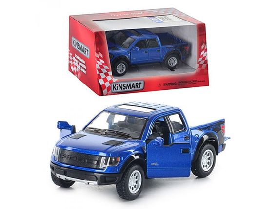 Детская коллекционная машинка FORD F-150 КТ5365 инерционная  Синий