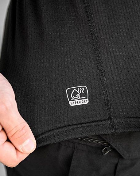 Тактична футболка, що відводить піт, samuray Cooltuch black | Зображення 4