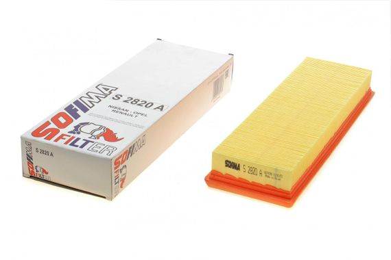 Фільтр повітряний Renault Master Kangoo Trafic Opel Vivaro Nissan Primastar 1.9dCi 01- S 2820 A