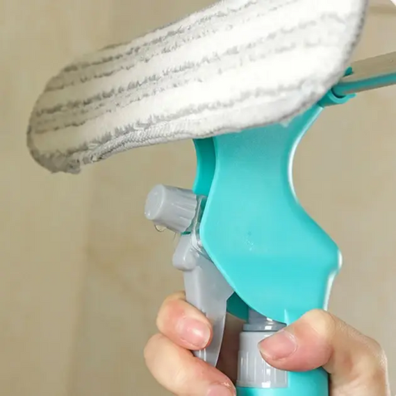 Багатофункціональна щітка-скребок для дзеркал, скребок для прибирання скляних душових кабін і вітрин | Зображення 7