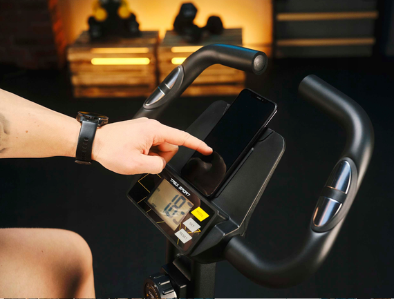 Велотренажер Trex Sport TX-340XB BRIZ магнітний сірий | Зображення 9