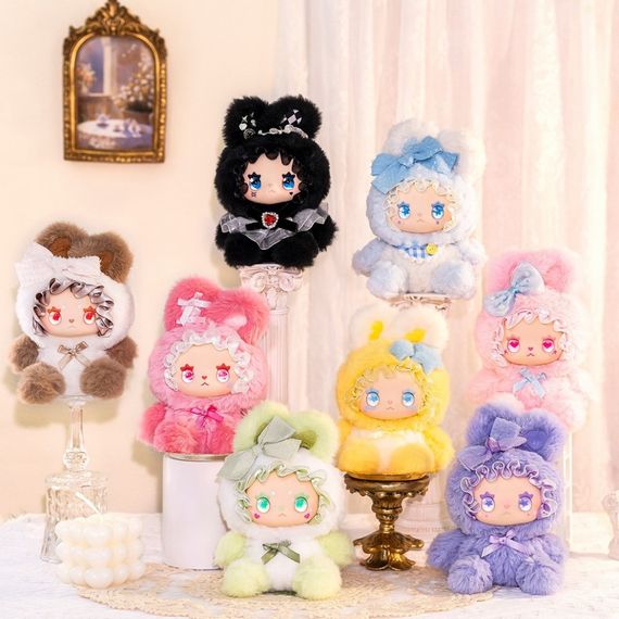 Коллекционная мягкая игрушка с кольцом "Зайчики" POP TOP Lucky Emma MJ-000090 серии "Lovely Emma" | Зображення 9