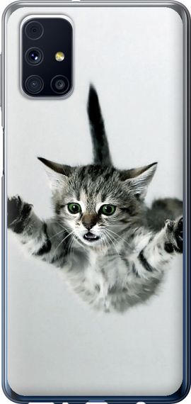 Чехол на Samsung Galaxy M31s M317F Летящий котёнок "2322u-2055-17620"